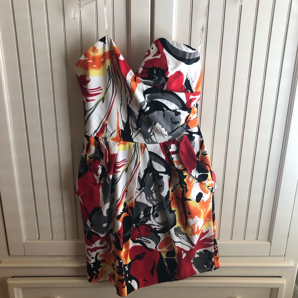 Strappless Dress
